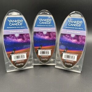 Yankee Candle Stargazing Fragranced Wax Melts‎ 2.6 Oz Set Of 3